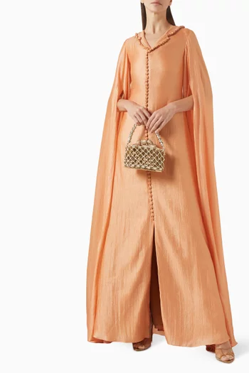 Desert Rose Cape Dress