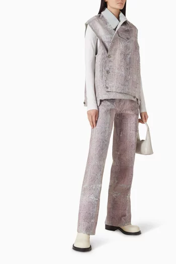 Janette Vest in Denim