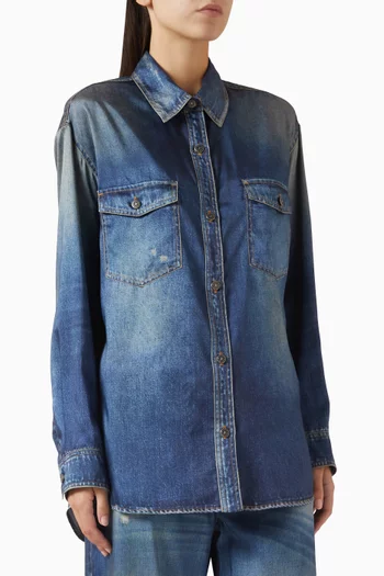 Patty Overshirt in Denim