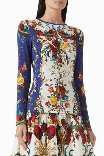 Delaina Top in Viscose Blend