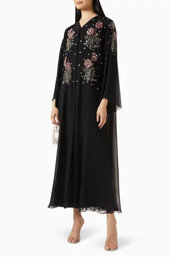 عباية مطرزة بالترتر