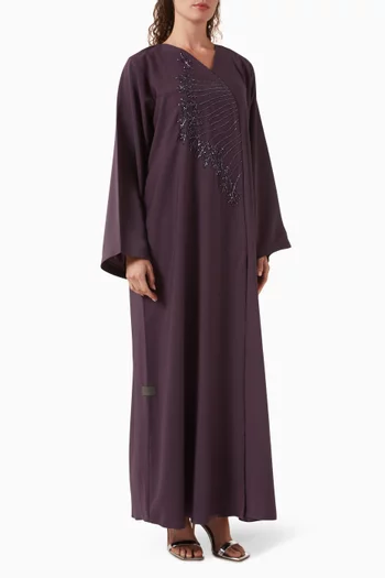 عباية مطرزة بالخرز