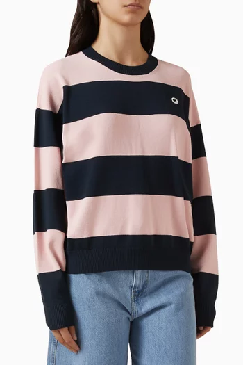 Striped Crewneck Sweater