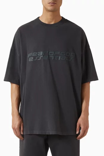 تي شيرت بشعار الماركة من التسعينيات قطن