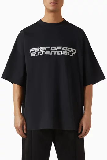 تي شيرت بتصميم التسعينيات مزيج قطن بونتي