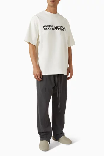 تي شيرت بتصميم التسعينيات مزيج قطن بونتي