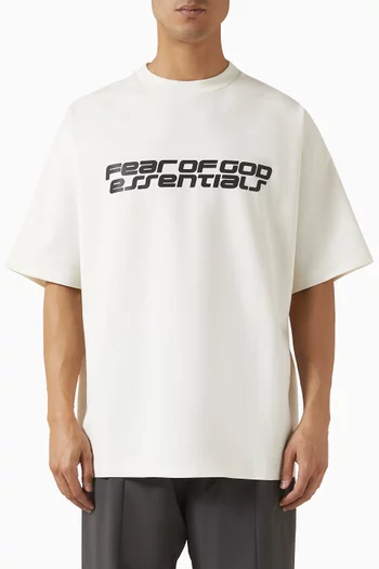 تي شيرت بتصميم التسعينيات مزيج قطن بونتي