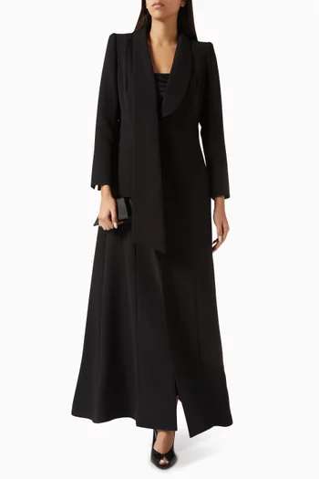 Structured Coat Abaya