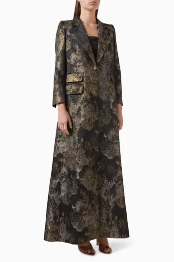 Textured Jacquard Abaya