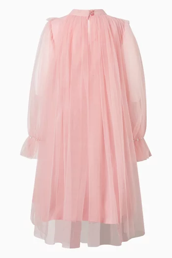 فستان ألماس تول