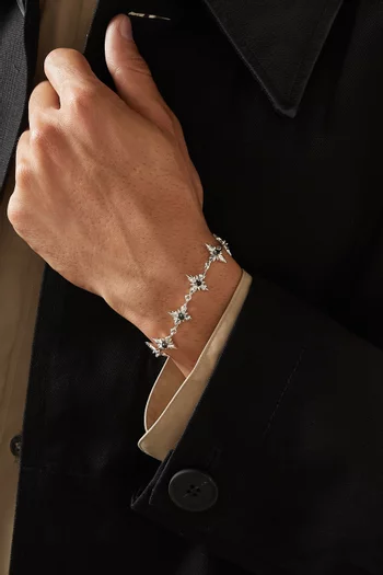 Stella Ventis Crystal Bracelet in Sterling Silver