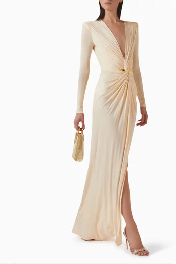 Draped Dress in Jersey