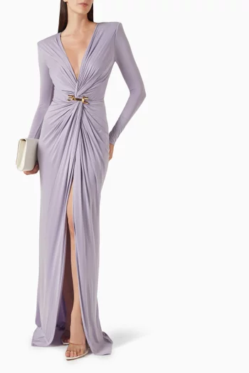 Draped Dress in Jersey