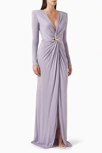 Draped Dress in Jersey