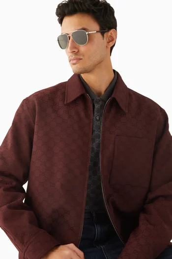 Aviator Sunglasses in Metal