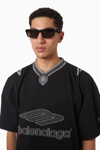 Rectangle Sunglasses in Acetate