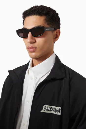 Rectangle Sunglasses in Acetate