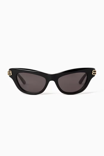 Cat-eye Sunglasses in Acetate