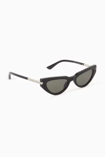 Cat-eye Sunglasses in Acetate