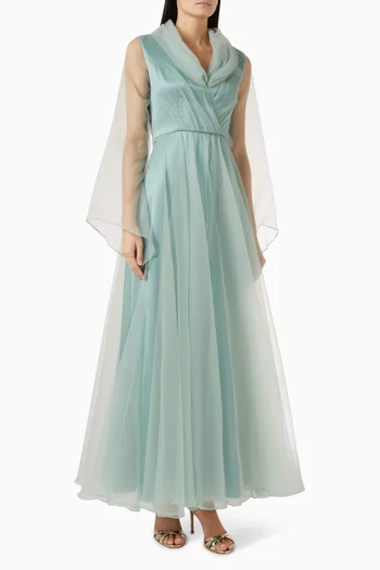 فستان جيلدد طويل