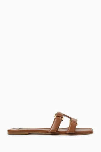 Flats in Nappa Leather