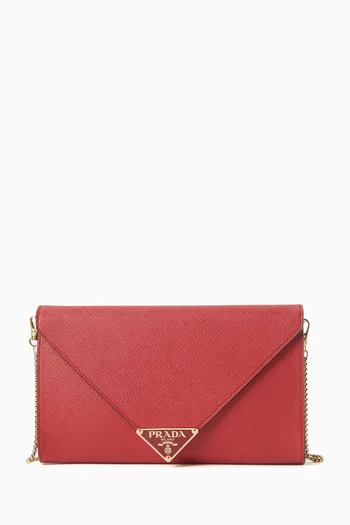 Mini Saffiano leather bag