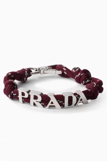Logo Bracelet in Cord