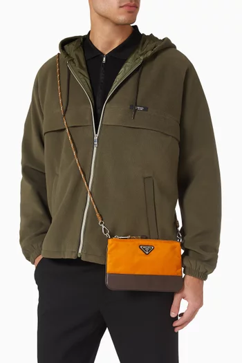 حافظة هاتف ذكي سبيد روك جلد ونايلون معاد تدويره