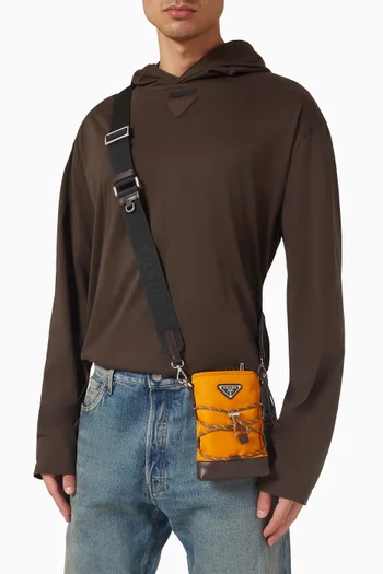 حافظة هاتف ذكي سبيد روك جلد ونايلون معاد تدويره