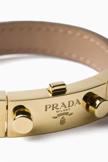 سوار بحلية بشعار الماركة جلد سافيانو