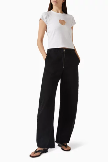 Worn In Jersey Baby Heart T-shirt