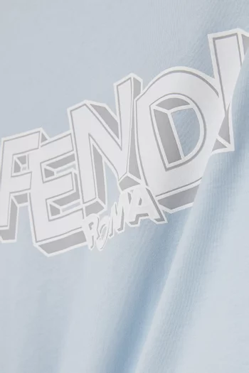 Logo-print T-shirt in Cotton