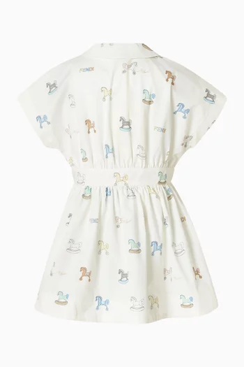 Horse Printed Dress