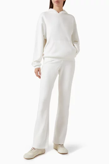 Cotton Fleece Slim Pants