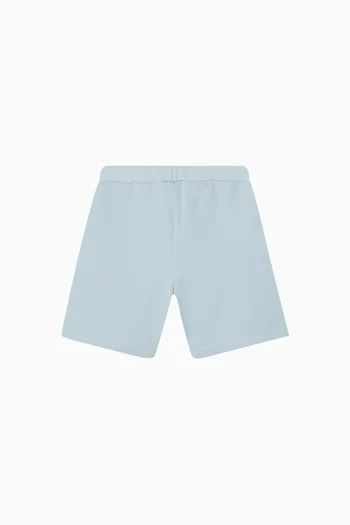 Logo-embroidered Shorts in Cotton