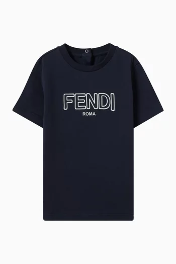 Logo T-shirt in Cotton