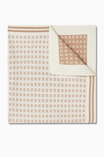 Reversible Knitted Blanket