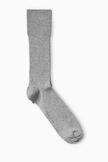 Mid-length Socks in Cotton