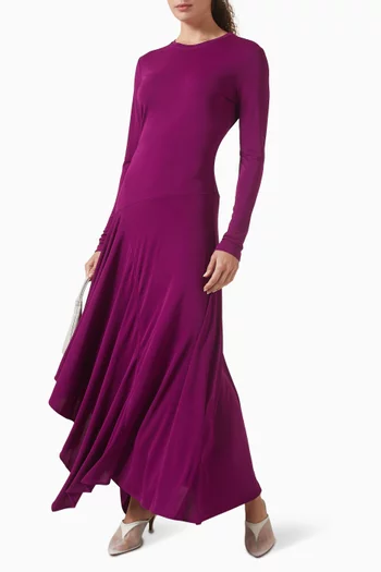 Leyna Dress in Matte Jersey