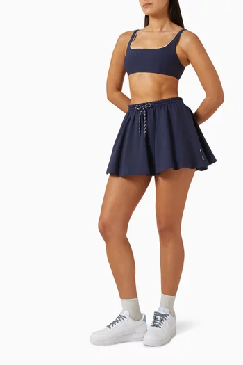 Daria Mini Skort in Cotton-blend