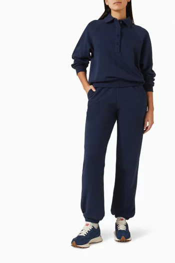 تي شيرت بولو إيل بفتحة رقبة بياقة قطن