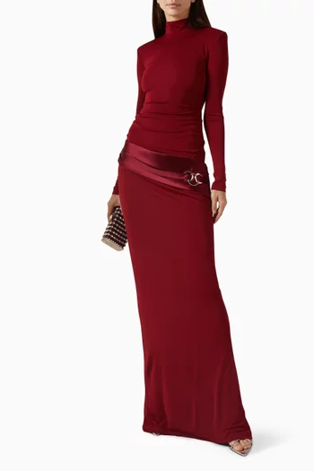 فستان شيزا فورد طويل فيسكوز