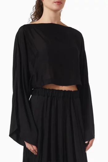 Cremona Kimono Top in Rayon Voile