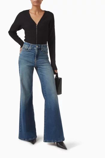 سترة بصدرية بتصميم مشد وسحّاب قماش منسوج