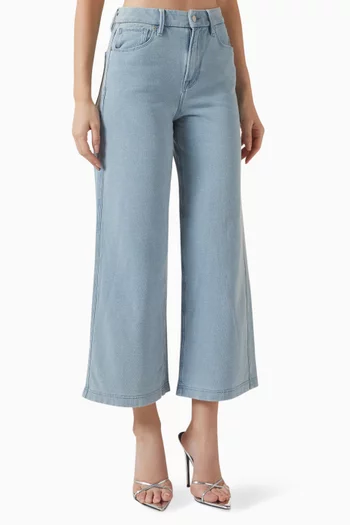 Jeanius Good Skate Cropped Jeans in Cotton-terry