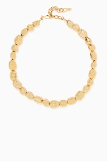 Kai Necklace in 24kt Gold-plated Metal