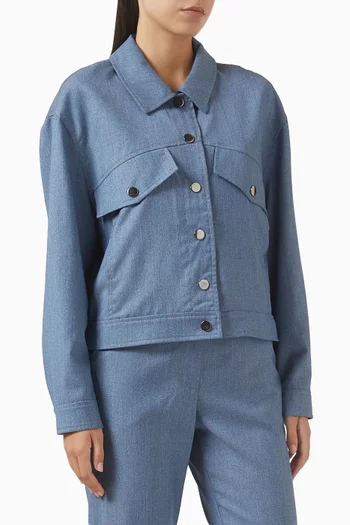 Tailored Jacket in Denim