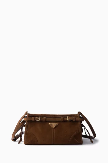 Bonnie Small Shoulder Bag in Suede
