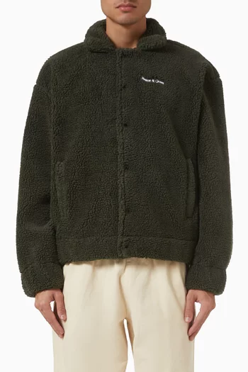 Wordmark Work Jacket in  Sherpa