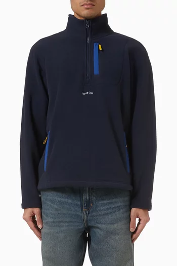 Summit Quarter Zip Sweatshirt in Polar Fleece